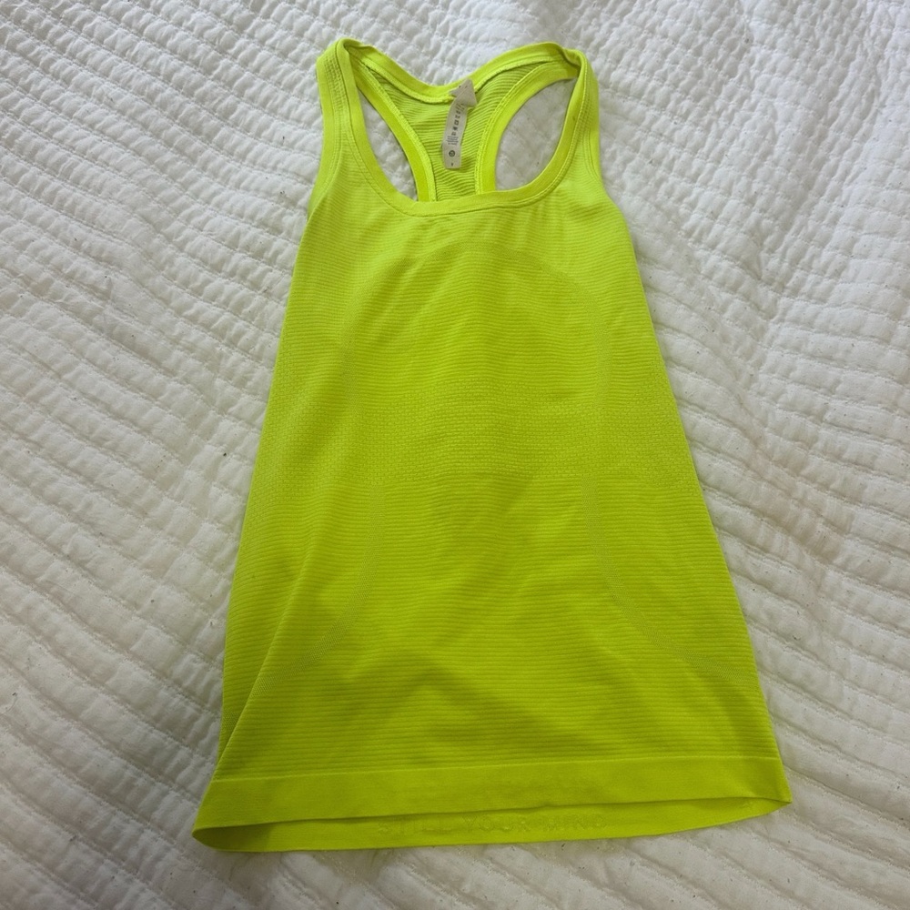 neon lulu tank!
